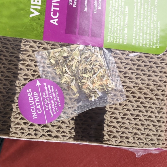 Vibrant Life Kitty Activity Center, Corrugated Cardboard Search Hunt & Scratch - Picture 3 of 13